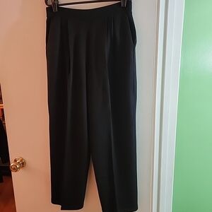 St John Basics Classic Black Women's Heavy Knit Trousers